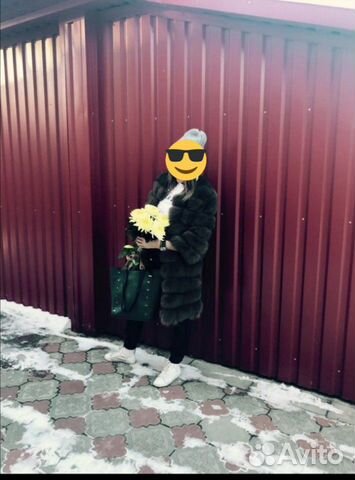 Продам шубу из песца, размер 42-44