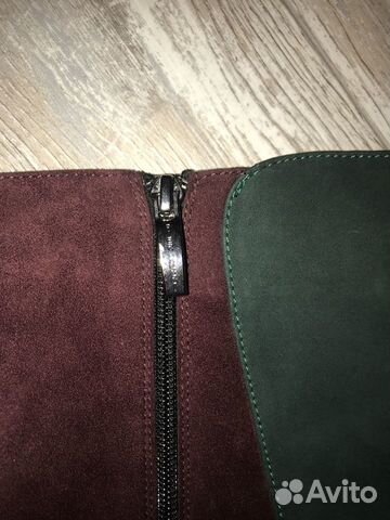 Высокие сапоги из натуральной замши размер 39-40 Высокие сапоги из натуральной замши размер 39-40