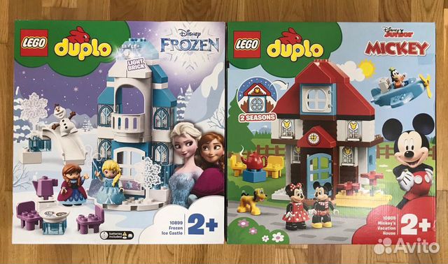 Lego duplo Princess Ледяной замок 10899