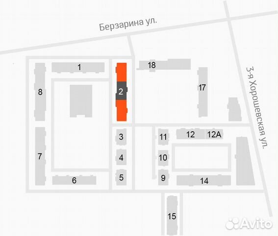 1-к квартира, 46.6 м², 19/22 эт.