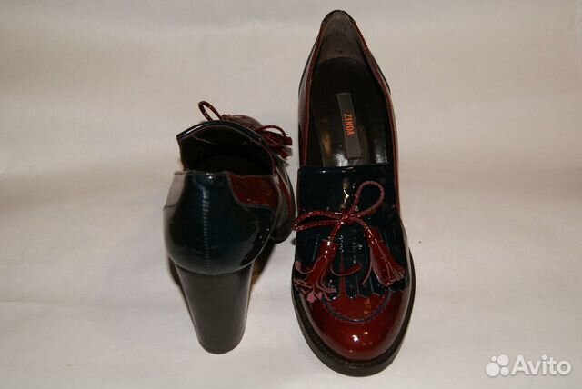 Новые испанские туфли, нат. кожа
