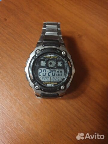 Часы casio ae2000 world time