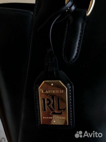 Чёрная сумка Ralph Lauren RLL Чёрная сумка Ralph Lauren RLL