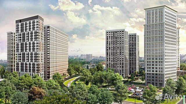 3-к квартира, 95.7 м², 22/24 эт. 3-к квартира, 95.7 м², 22/24 эт.
