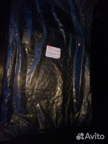 Коврик салона hyundai Солярис