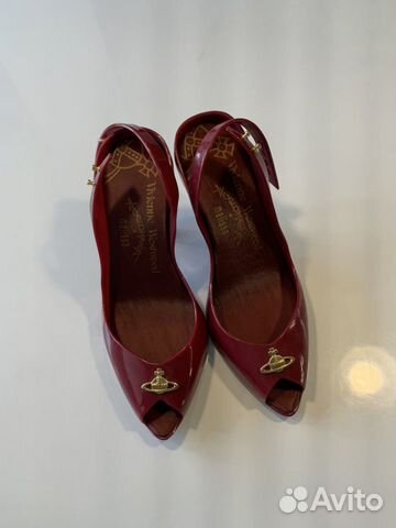 Туфли из резины Vivienne Westwood x Melissa. Новые