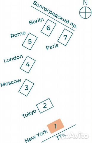 2-к квартира, 60.5 м², 5/33 эт. 2-к квартира, 60.5 м², 5/33 эт.