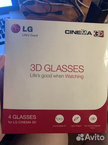 3d очки от телевизора lg