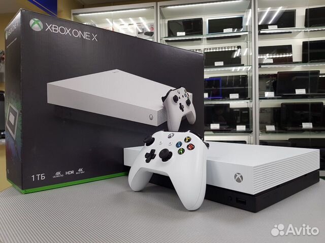 Консоль с гарантией Microsoft Xbox One X 1 тб