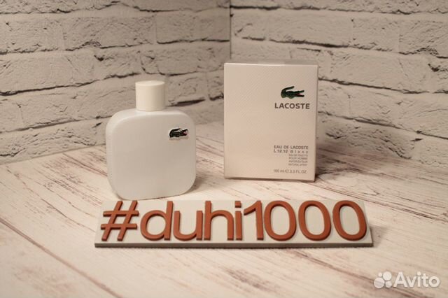 Мужские духи Lacoste Eau De Lacoste L.12.12 Blanc
