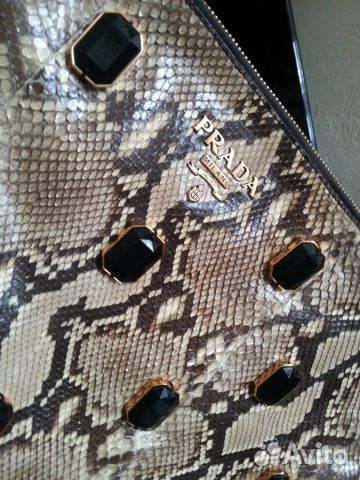 Сумка клатч Prada новая оригинал