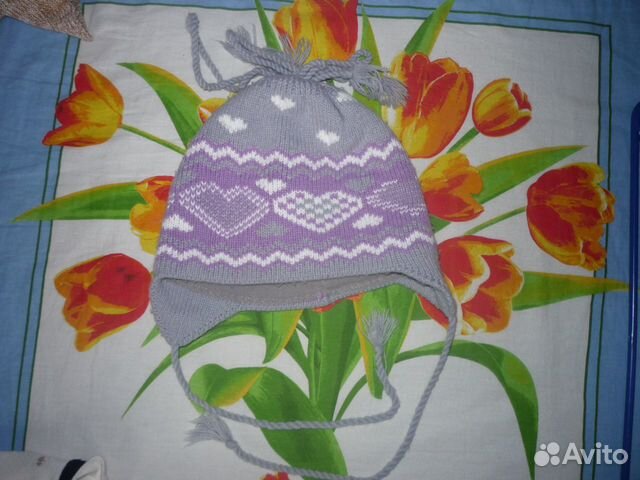 Шапки для девочки 1.5-3 года