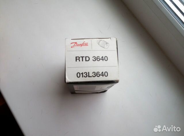 Термостатическая головка Danfoss RTD 3640