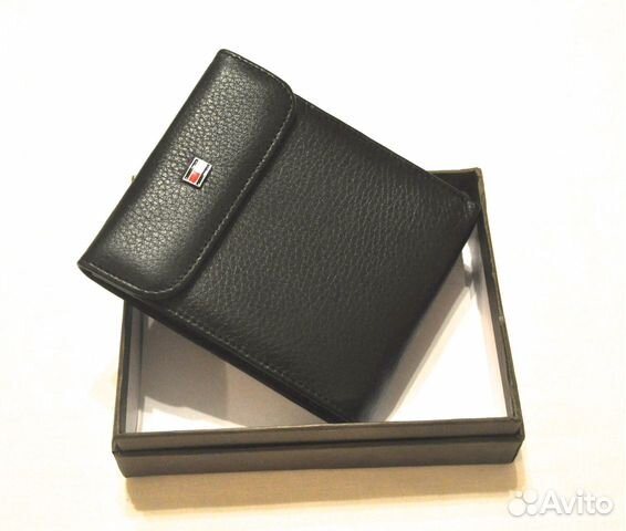 Мужской кошелек / Tommy Hilfiger / новый (черный)