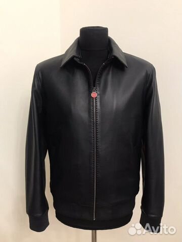 Новая кожаная куртка Kiton оригинал Новая кожаная куртка Kiton оригинал