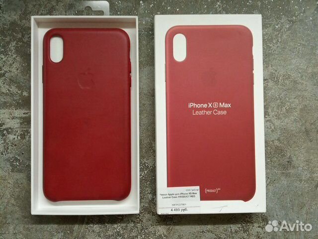 Чехол apple для iPhone XS max