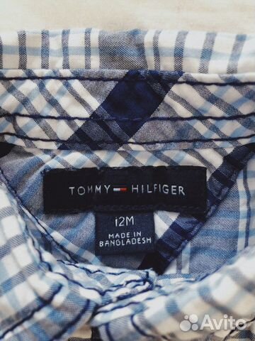 Рубашка Tommy Hilfiger, 12 м