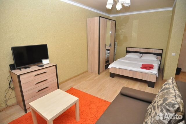 

1-к. квартира, 32 м², 2 кровати