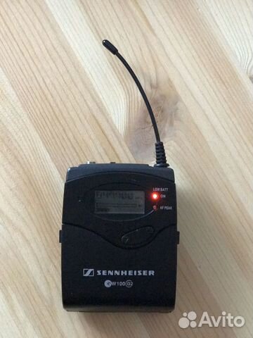 Sennheiser ew 100 sk100 g2 диапазон Е передатчик