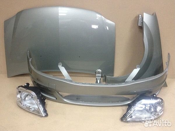 Передняя часть (ноускат) в сборе Renault Logan Передняя часть (ноускат) в сборе Renault Logan