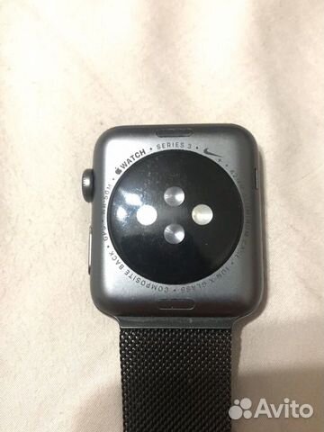 Часы apple watch 3 nike+