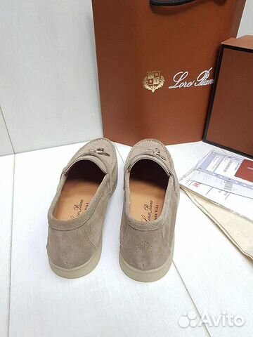 Лоферы замшевые Loro Piana Лоферы замшевые Loro Piana