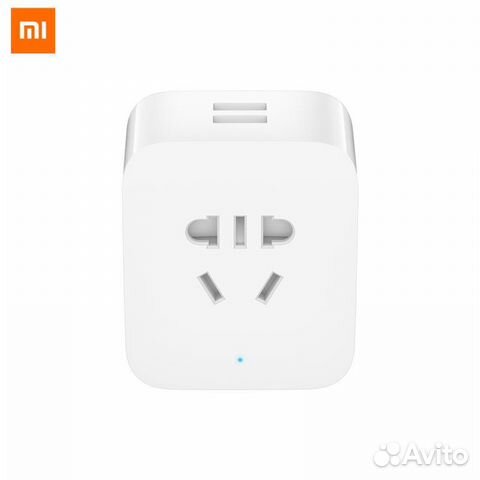 Умная Wi-Fi розетка Xiaomi Mijia Smart + 2 USB Умная Wi-Fi розетка Xiaomi Mijia Smart + 2 USB