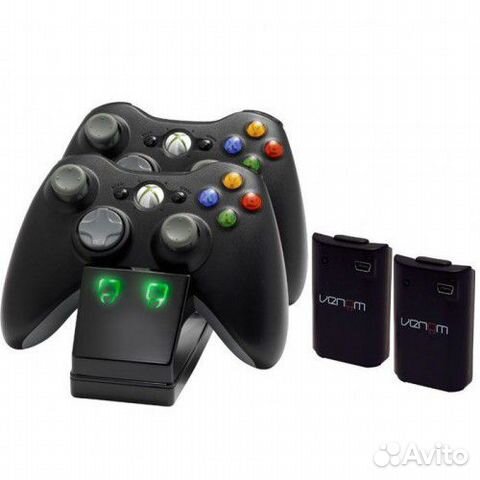 Зарядная станция Venom на 2 геймпада (Xbox 360)