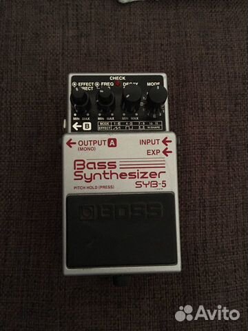 Boss SYB-5 bass synthesizer Boss SYB-5 bass synthesizer