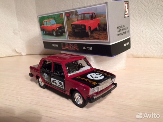 Ваз 2107 ралли, масштаб 1:43 Ваз 2107 ралли, масштаб 1:43