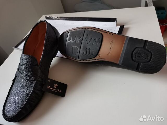 Новый мокасин оригинал Massimo dutti