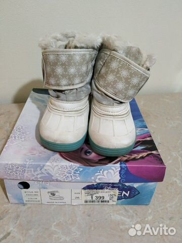 Полусапожки для девочки Frozen, разм. 26 Полусапожки для девочки Frozen, разм. 26