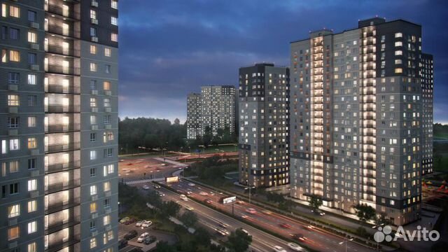 1-к квартира, 37.4 м², 12/23 эт. 1-к квартира, 37.4 м², 12/23 эт.