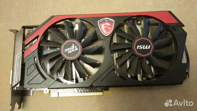 Видеокарта MSI Gtx760 gaming 2Gb