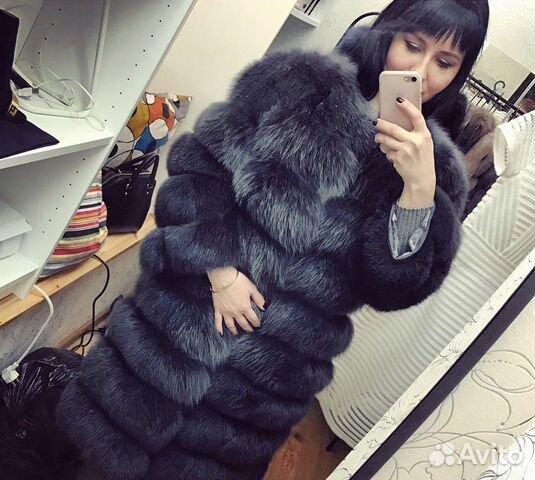 Пальто из чернобурки. Арт: 30 Пальто из чернобурки. Арт: 30