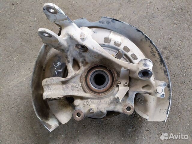 Кулак поворотный задний левый Volkswagen Touareg Кулак поворотный задний левый Volkswagen Touareg