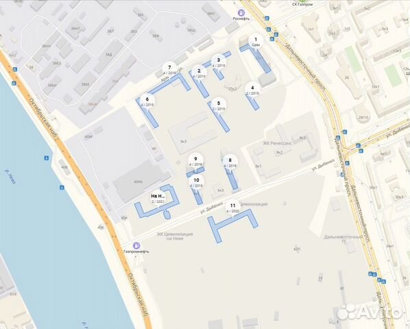 2-к квартира, 56.6 м², 21/23 эт. 2-к квартира, 56.6 м², 21/23 эт.
