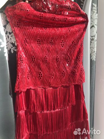 Платье красное р 40-42 Платье красное р 40-42