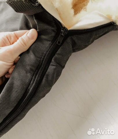 Меховой конверт Hartan, зимний конверт в коляску