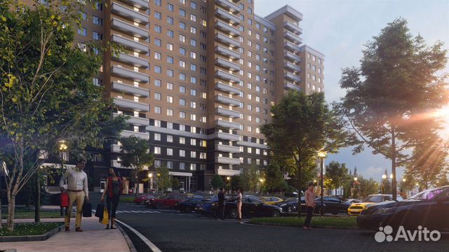 2-к квартира, 68.7 м², 15/25 эт.