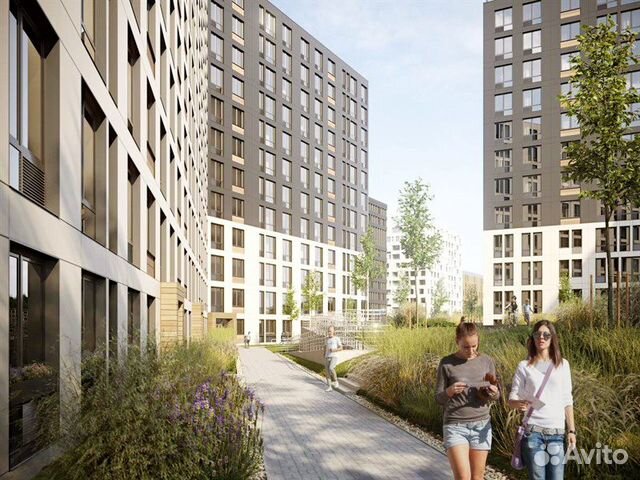 1-к квартира, 31.8 м², 3/13 эт. 1-к квартира, 31.8 м², 3/13 эт.