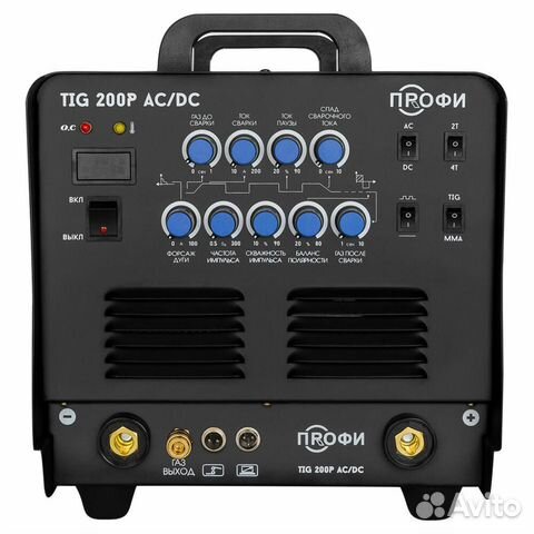 Сварочный аппарат профи TIG 200 P AC/DC Сварочный аппарат профи TIG 200 P AC/DC