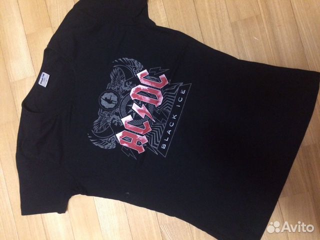 Футболка AC DC р. L женс, оригинал Футболка AC DC р. L женс, оригинал