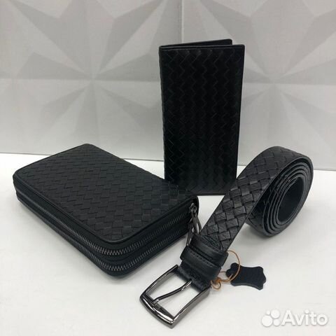 Мужской клатч ремень бумажник кожа Bottega Veneta Мужской клатч ремень бумажник кожа Bottega Veneta