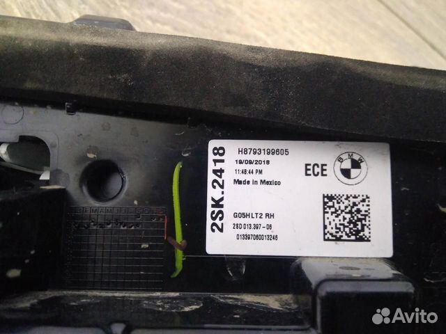 Фонарь внутренний задний правый бу BMW X5 G05 OEM