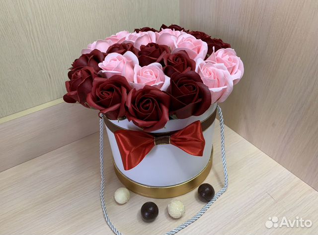 Букет из мыльных роз Букет из мыльных роз