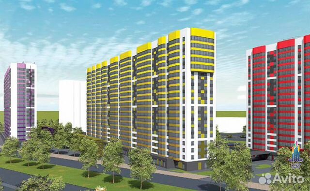1-к квартира, 41.7 м², 5/19 эт. 1-к квартира, 41.7 м², 5/19 эт.