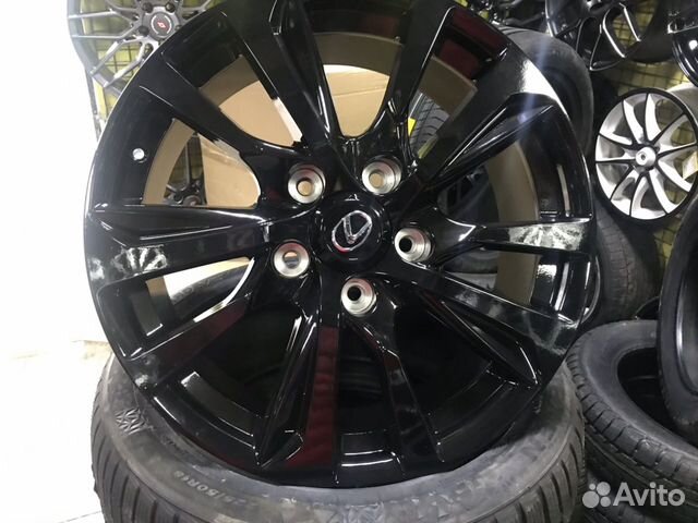 Диски на Toyota LC200, Lexus LX570 R21 black