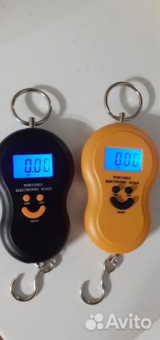 Электронный безмен с ЖК-дисплеем + подсветкой 40кг