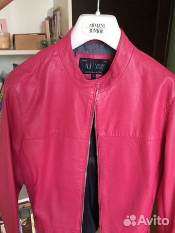 Куртка кожаная Armani jeans, р-р 40 Куртка кожаная Armani jeans, р-р 40